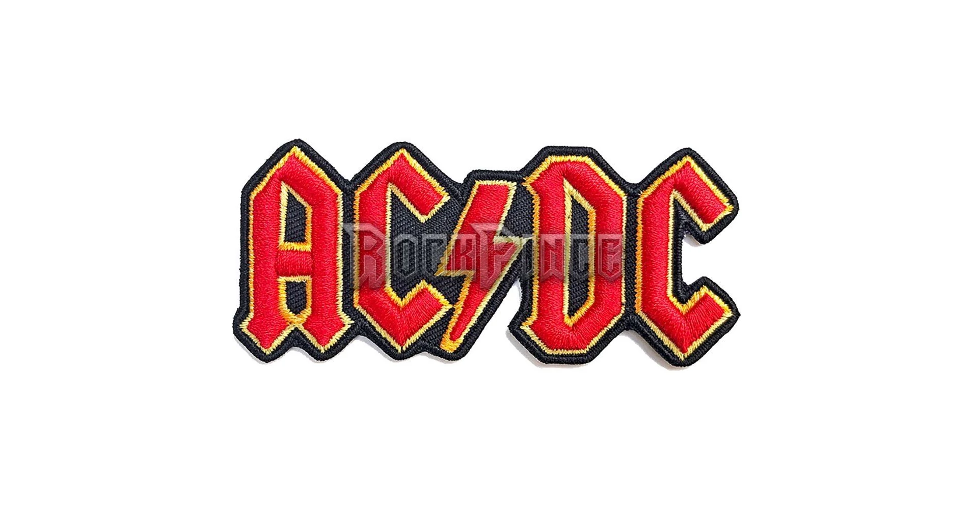 AC/DC - Cut Out 3D Logo - kisfelvarró - ACDCPAT05 - Ragnarock