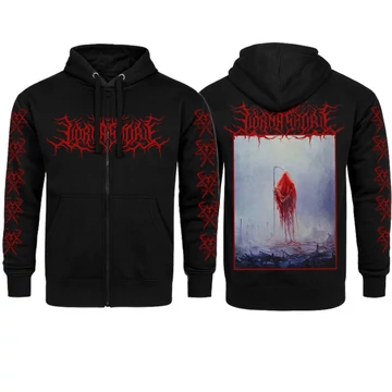  Lorna Shore - Crimson Death -  Cipzáras Kapucnis Pulóver - LSCDZHOD3