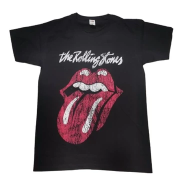 The Rolling Stones - Vintage Logo - UNISEX PÓLÓ
