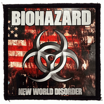  BIOHAZARD - New World Disorder (95x95) - KISFELVARRÓ - HKF-0987 