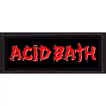 ACID BATH - Logo - KISFELVARRÓ (125x40) - HKF-0978 