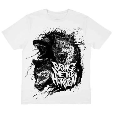 Bring Me The Horizon - Wolven version 3 - Unisex Póló - BMTHTS1780