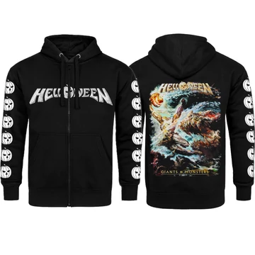 Helloween - Giants &amp; Monsters - Cipzáras Kapucnis Pulóver - HLWNHD4911