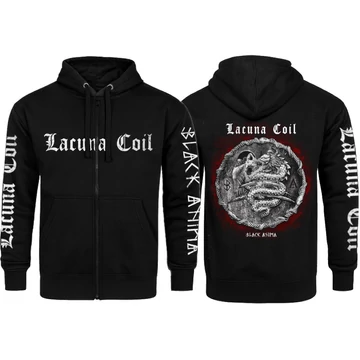LACUNA COIL - Black Anima - Cipzáras Kapucnis Pulóver - LCNCBLANHD
