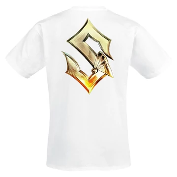 SABATON - Logo - Fehér Unisex Póló - SBTNWH16