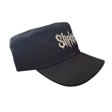 SLIPKNOT - Logo - Unisex Fekete Katonai Sapka - RCEG0015