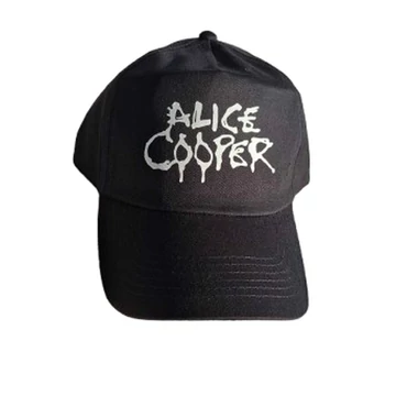 ALICE COOPER - Logo - Unisex Fekete Baseball Sapka - RCEG0013