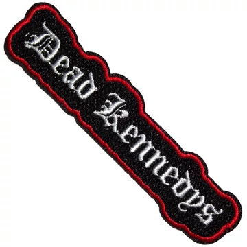  Dead Kennedys - Text Logo Cut-Out - KISFELVARRÓ - DKPAT09 