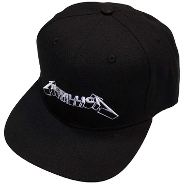 Metallica Unisex Snapback Cap - 3D Logo (Black) - baseball sapka -  METSBCAP01B