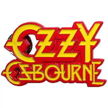 Ozzy Osbourne - Stacked Logo- kitűző / fémjelvény - OZZPIN02