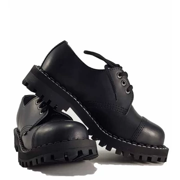 Cipő Steel 3 Lyukú Fekete - 101/102/O/B