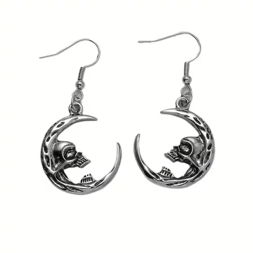 Moon Round and Half-Brushed Face - FÜLBEVALÓ -  WM1818429