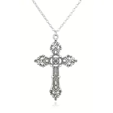 Cross Necklace Vintage Bohemian Cold Wind Pendant - NYAKLÁNC - CRBHCLWP
