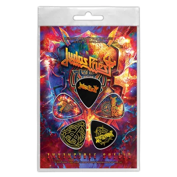 Judas Priest Plectrum Pack - Invincible Shield - gitárpengető szett - PP074