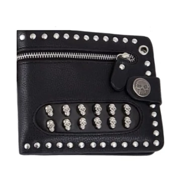 Zipper Clutch Wallet - bőr pénztárca - WA001