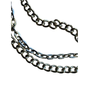 3 SOROS OLDALLÁNC - 2 KARABÍNERREL - PÉNZTÁRCALÁNC - 3SPL0135