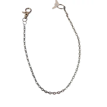 Chain Leash Silver - pénztárcalánc - 60 CM HOSSZÚ 8 MM SZÉLES - CHLSSR0412