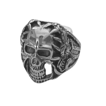 SKULL FACE ACÉLGYŰRŰ - SKLFC2102