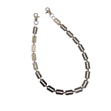 RAZOR BLADE WALLET CHAIN - PÉNZTÁRCALÁNC / NYAKLÁNC -  RAZBLD102