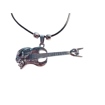 Skeleton Guitar Skull - medál