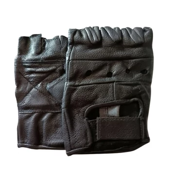 Ujjatlan bőrkesztyű lyukakkal - HBL000