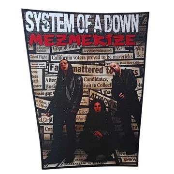 SYSTEM OF A DOWN -  MEZMERIZE - hátfelvarró - SYSTMEZ22