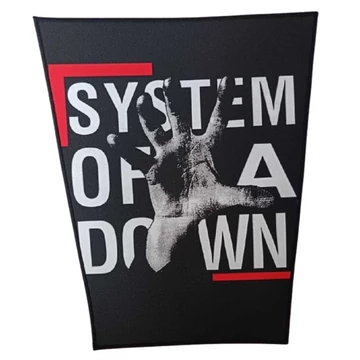 SYSTEM OF A DOWN -  20 Years Hand - hátfelvarró - SYST20DA