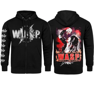 WASP - Album One Alive - Cipzáras Kapucnis Pulóver - WSPZHD3