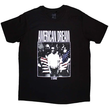 21 Savage - American Dream - Unisex Póló - 21SAVTS01MB