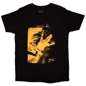 Tupac - Fingers Orange Tone - Unisex Póló - 2PACTS64MB