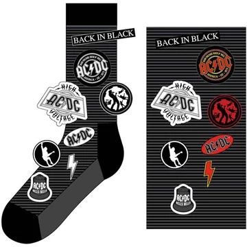 AC/DC - Icons - Unisex Bokazokni - ACDCSCK04MB