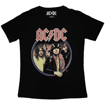 AC/DC - Highway To Hell Circle - Női Póló - ACDCTS104LB