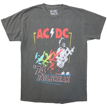 AC/DC - Vintage '74 Jailbreak - Unisex Póló - ACDCTS161MG