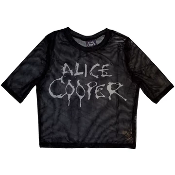 Alice Cooper - Dripping Logo - Női Crop Top Póló - ACMCT29LB