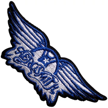 Aerosmith - Wings Blue - Standard Folt - AEROPAT03BL