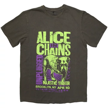 Alice In Chains - Unplugged Dog - Unisex Póló - AICTS22MWA