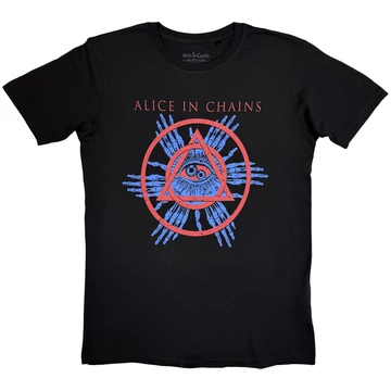 Alice In Chains - Circle Triangle - Unisex Póló - AICTS32MB
