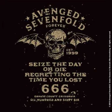 Avenged Sevenfold - Seize the Day - Parafa Poháralátét - ASCOAS01