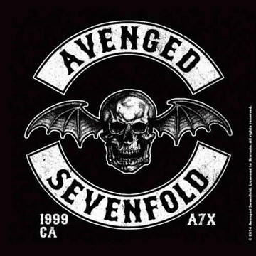 Avenged Sevenfold - Deathbat Crest Individual - Parafa Poháralátét - ASCOAS02