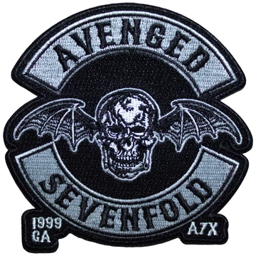 Avenged Sevenfold - Deathbat Crest Cut-Out - Standard Folt - ASPAT04