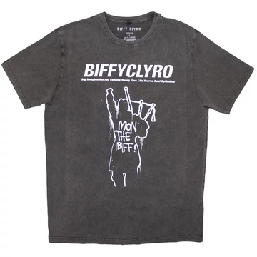 Biffy Clyro - Big Imagination - Unisex Kőmosott Póló - BCSTNW14MC