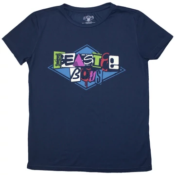 The Beastie Boys - Multicolour Logo - Női Póló - BEASTTS22LD