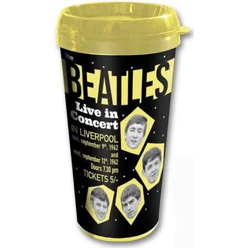 The Beatles - Live In Concert - Utazó Bögre - BEAT62TRAVMUG03