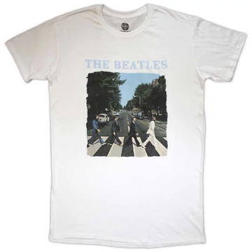 The Beatles - Abbey Road &amp; Logo - Női Pólóruha - BEATDRS46LW