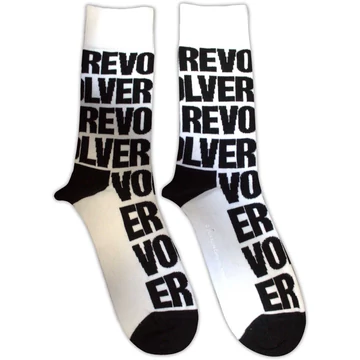 The Beatles - Revolver Text Repeat - Unisex Bokazokni - BEATSCK33MW