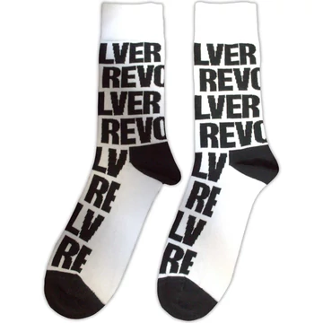 The Beatles - Revolver Text Repeat - Unisex Bokazokni - BEATSCK33MW