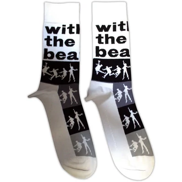 The Beatles - With The Beatles Silhouette Stripes - Unisex Bokazokni - BEATSCK41MW