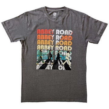 The Beatles - Abbey Stacked - Unisex Póló - BEATTEE518MC