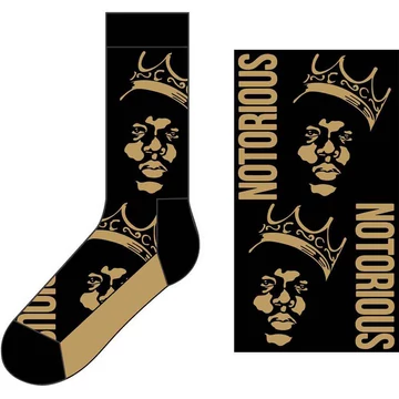 Biggie Smalls - Gold Crown - Unisex Bokazokni - BIGSCK01MB