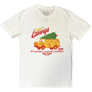 Netflix - Stranger Things - Season Of Eating Hand Tossed - Unisex Póló - BILSTT00135TSMW